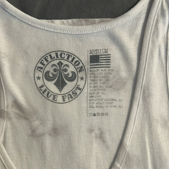 Affliction tank - Picture 3 of 3